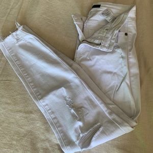 KanCan white distressed jeans